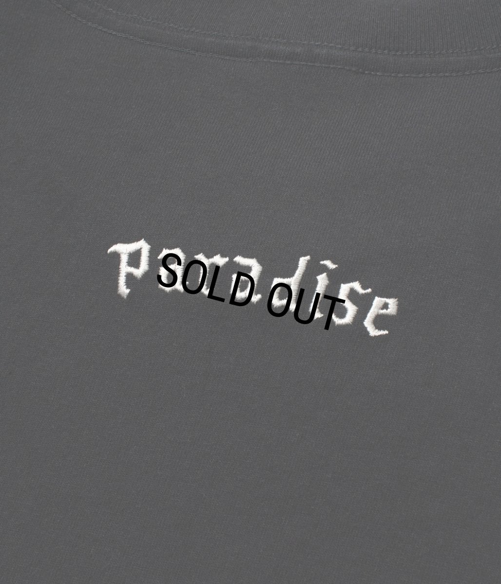 画像4: WACKO MARIA/WASHED HEAVY WEIGHT T-SHIRT（BLACK）［プリント+刺繍T-26春夏］ (4)