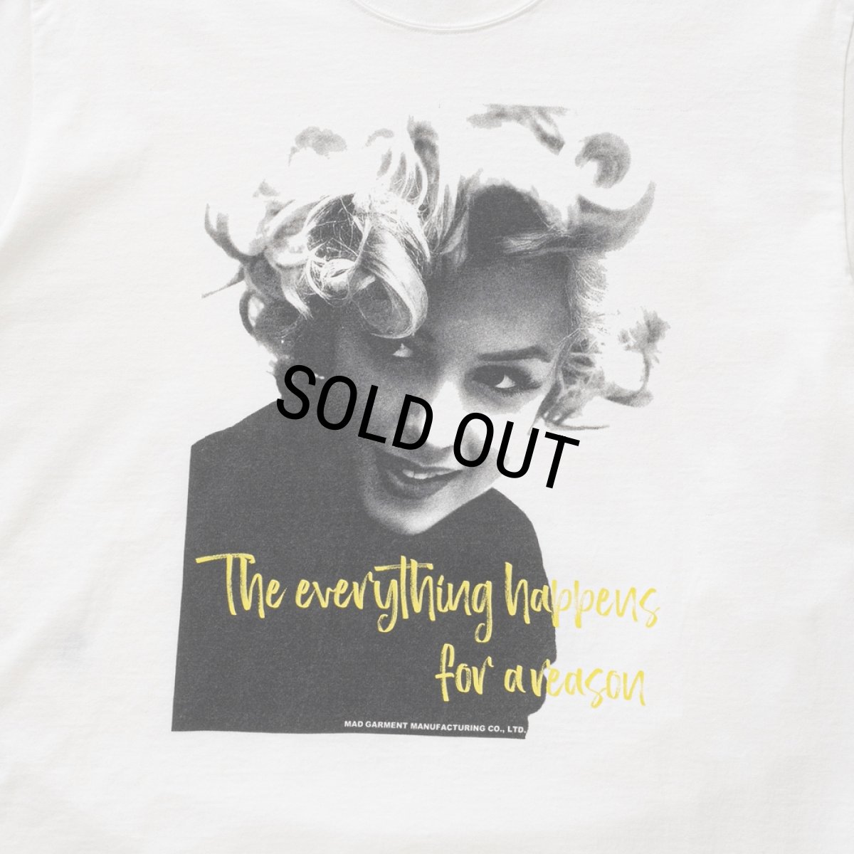 画像4: RATS/MONROE TEE（WHITE）［モンローT-26春夏］ (4)