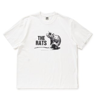 RATS/THE RATS TEE（WHITE）［ラッツT-26春夏］ - JONAS