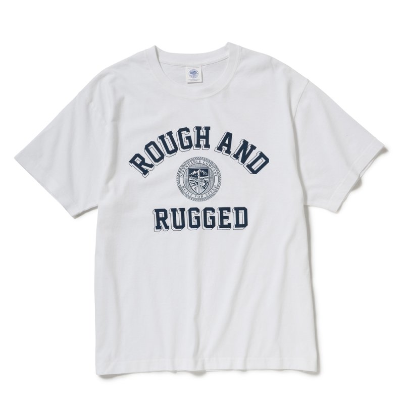 画像1: ROUGH AND RUGGED/DESIGN SS 04（WHITE）［プリントT-26春夏］