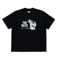 画像1: RATS/THE RATS TEE（BLACK）［ラッツT-26春夏］ (1)