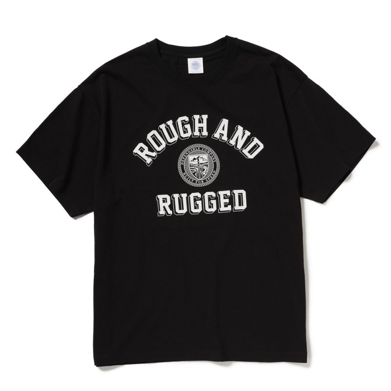 画像1: ROUGH AND RUGGED/DESIGN SS 04（BLACK）［プリントT-26春夏］