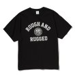 30%OFF】ROUGH AND RUGGED/DESIGN SS 04（BLACK）［プリントT-26春夏