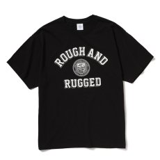 画像1: ROUGH AND RUGGED/DESIGN SS 04（BLACK）［プリントT-26春夏］ (1)