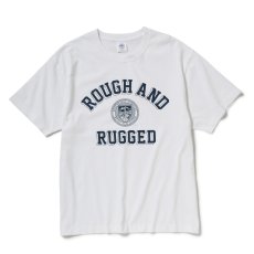 画像1: ROUGH AND RUGGED/DESIGN SS 04（WHITE）［プリントT-26春夏］ (1)