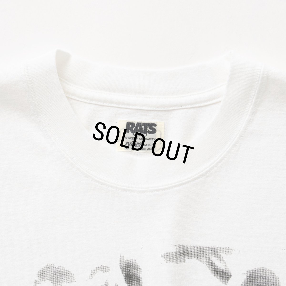 画像3: RATS/MONROE TEE（WHITE）［モンローT-26春夏］ (3)