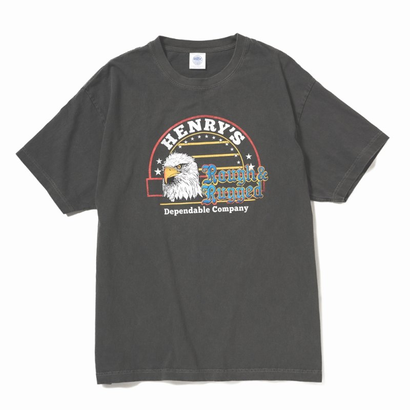 画像1: ROUGH AND RUGGED/DESIGN SS 06（PIG BLACK）［ピグメントダイプリントT-26春夏］