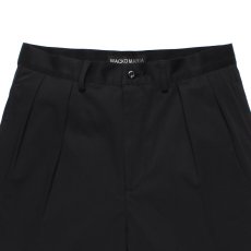 画像3: WACKO MARIA/DOUBLE PLEATED CHINO SHORT TROUSERS（BLACK）［ツータックチノショーツ-26春夏］ (3)