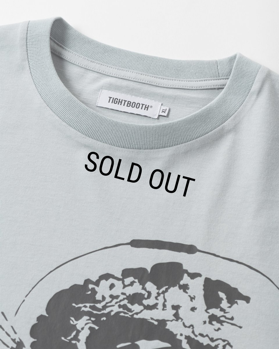 画像2:  【20%OFF】TIGHTBOOTH/VISION S/S T-SHIRT（Sax）［ヴィジョンT-26春夏］ (2)