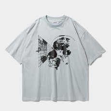 画像1: TIGHTBOOTH/VISION S/S T-SHIRT（Sax）［ヴィジョンT-26春夏］ (1)