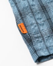 画像7: TIGHTBOOTH/PLAID S/S SHIRT（Sax）［チェックシャツ-26春夏］ (7)