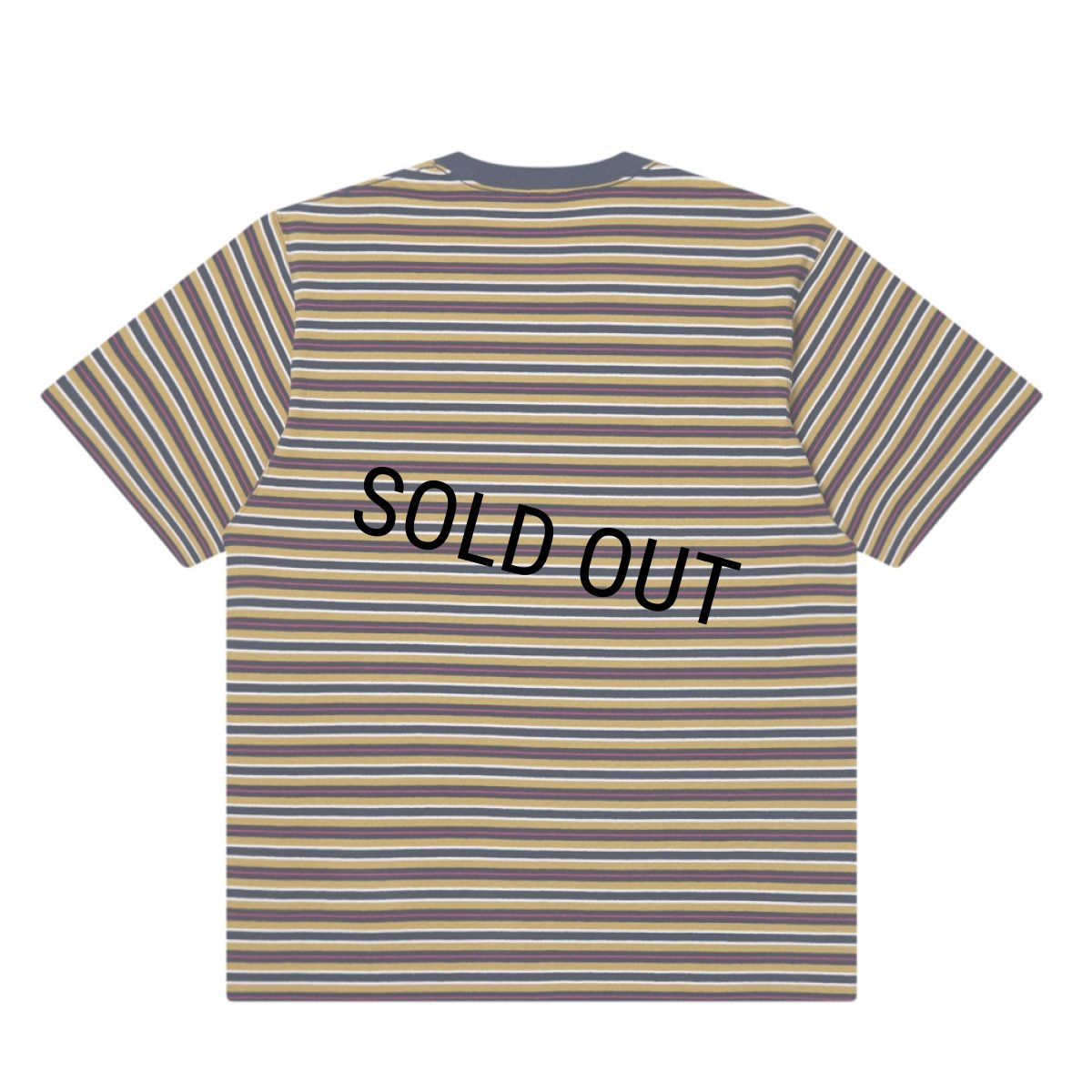 画像2: BlackEyePatch/STRIPED SMALL OG HEAVYWEIGHT TEE（MULTI） (2)