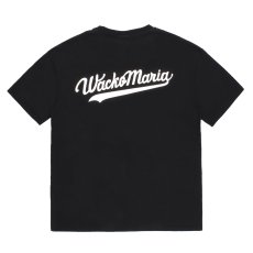 画像1: WACKO MARIA/WASHED HEAVY WEIGHT T-SHIRT（BLACK）［プリントT-26春夏］ (1)