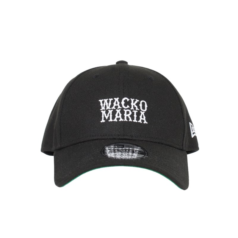 画像1: WACKO MARIA/NEW ERA / 9FORTY（BLACK）［9FORTYキャップ-26春夏］