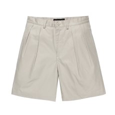 画像2: WACKO MARIA/DOUBLE PLEATED CHINO SHORT TROUSERS（BEIGE）［ツータックチノショーツ-26春夏］ (2)