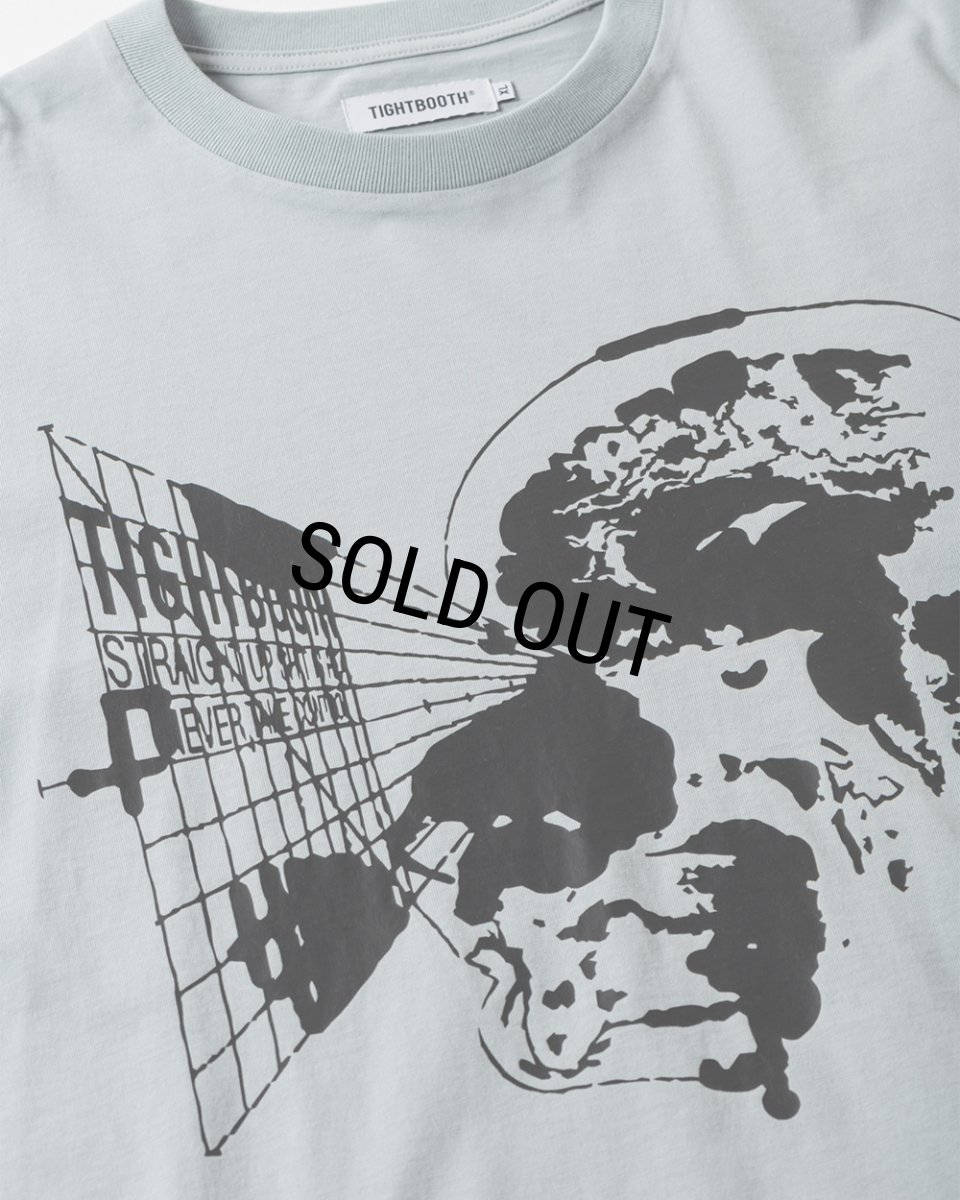 画像3:  【20%OFF】TIGHTBOOTH/VISION S/S T-SHIRT（Sax）［ヴィジョンT-26春夏］ (3)