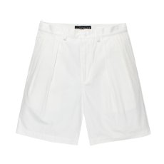 画像2: WACKO MARIA/DOUBLE PLEATED CHINO SHORT TROUSERS（WHITE）［ツータックチノショーツ-26春夏］ (2)