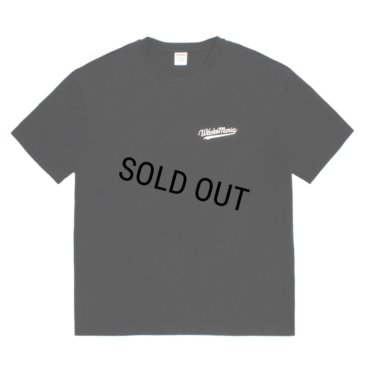 画像2: WACKO MARIA/WASHED HEAVY WEIGHT T-SHIRT（BLACK）［プリントT-26春夏］ (2)