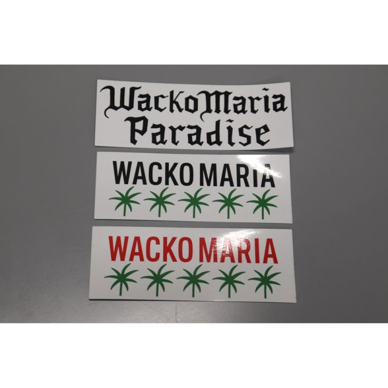 画像2: WACKO MARIA/STICKER SET（SET OF 3）（ONE）［ステッカー3枚セット-26春夏］