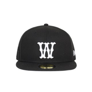 new era　Wacko Maria 黒キャップ 7 1/2 WACKO MARIA/NEW ERA / 59FIFTY（BLACK）［59FIFTYキャップ-26春夏