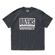 画像1: RATS/DOZENS TEE（CHARCOAL）［ダズンズT-26春夏］ (1)