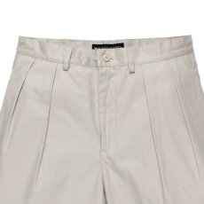 画像3: WACKO MARIA/DOUBLE PLEATED CHINO SHORT TROUSERS（BEIGE）［ツータックチノショーツ-26春夏］ (3)