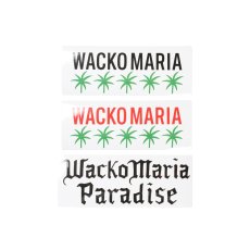 画像1: WACKO MARIA/STICKER SET（SET OF 3）（ONE）［ステッカー3枚セット-26春夏］ (1)