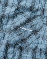 画像5: TIGHTBOOTH/PLAID S/S SHIRT（Sax）［チェックシャツ-26春夏］ (5)