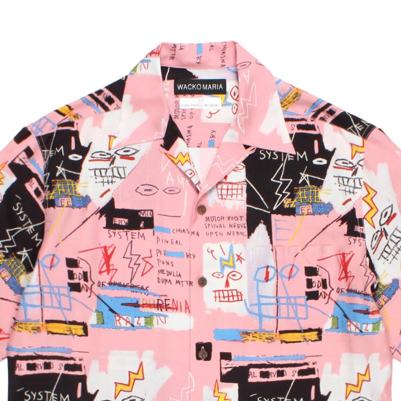 画像2: WACKO MARIA/JEAN-MICHEL BASQUIAT / HAWAIIAN SHIRT（ONE）［ハワイアンシャツ-26春夏］