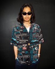 画像4: WACKO MARIA/JEAN-MICHEL BASQUIAT / HAWAIIAN SHIRT（ONE）［ハワイアンシャツ-26春夏］ (4)