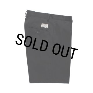 WACKO MARIA/DOUBLE PLEATED CHINO SHORT TROUSERS（BLACK