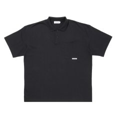 画像1: COOTIE PRODUCTIONS/Open End Yarn Error Fit S/S Polo（Black）［エラーフィットポロ-26春夏］ (1)