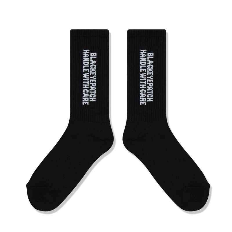 画像3: BlackEyePatch/3 LETTER OE SOCKS（BLACK）