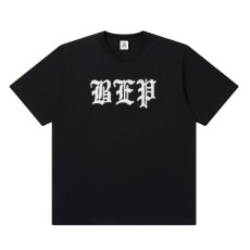 画像1: BlackEyePatch/RHINESTONE 3 LETTER OE TEE（WASHED BLACK） (1)