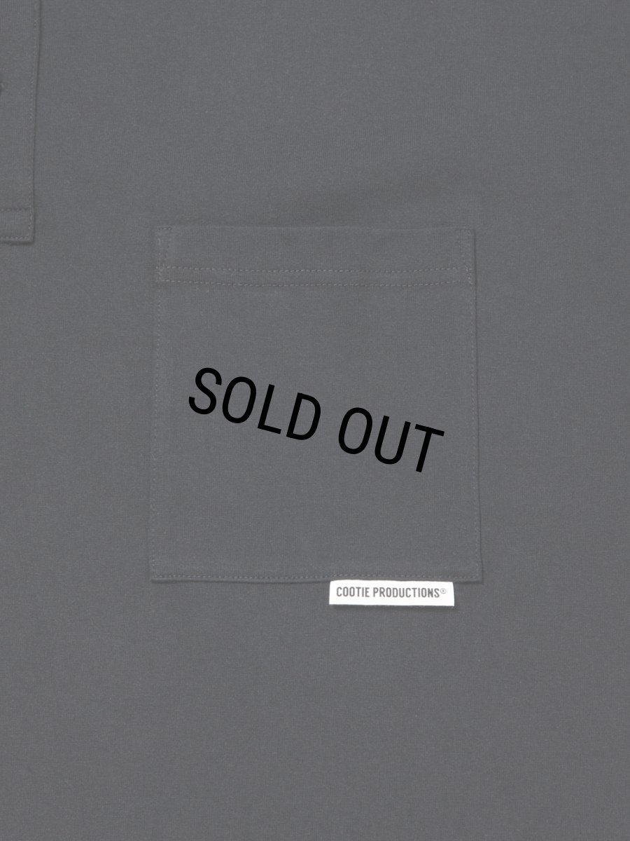 画像4: COOTIE PRODUCTIONS/Open End Yarn Error Fit S/S Polo（Black）［エラーフィットポロ-26春夏］ (4)
