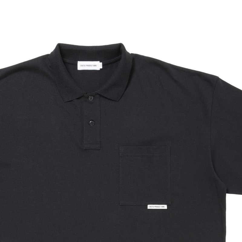 画像3: COOTIE PRODUCTIONS/Open End Yarn Error Fit S/S Polo（Black）［エラーフィットポロ-26春夏］
