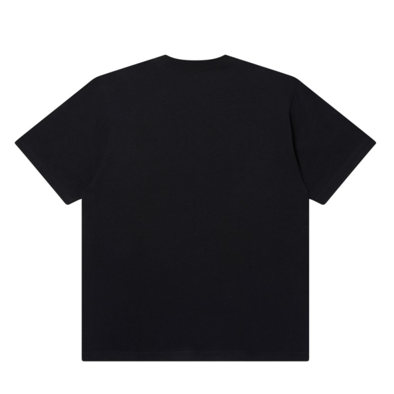 画像2: BlackEyePatch/RHINESTONE 3 LETTER OE TEE（WASHED BLACK）