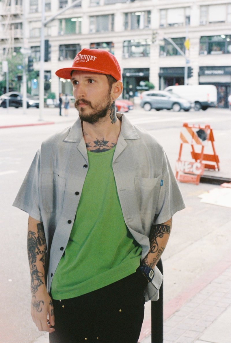 画像3: CHALLENGER/SHADOW CHECK SHIRT（GRAY）［シャドウチェックシャツ-26春夏］