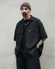 画像6: COOTIE PRODUCTIONS/T/W S/S Scout Shirt（Black）［T/Wスカウトシャツ-26春夏］ (6)