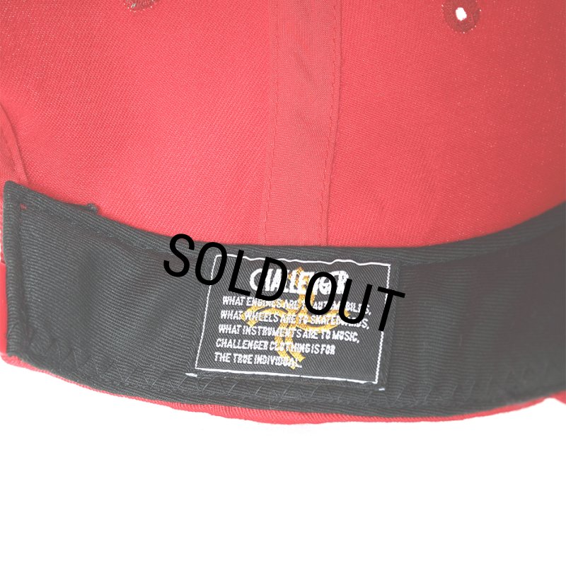 CHALLENGER/COLLEGE CAP（RED）［カレッジキャップ-26秋冬］ - JONAS