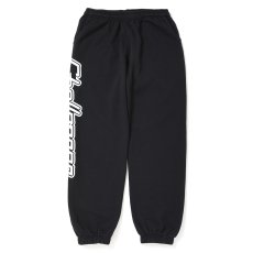 画像1: CHALLENGER/SWEAT PANTS（BLACK）［スウェットパンツ-26秋冬］ (1)