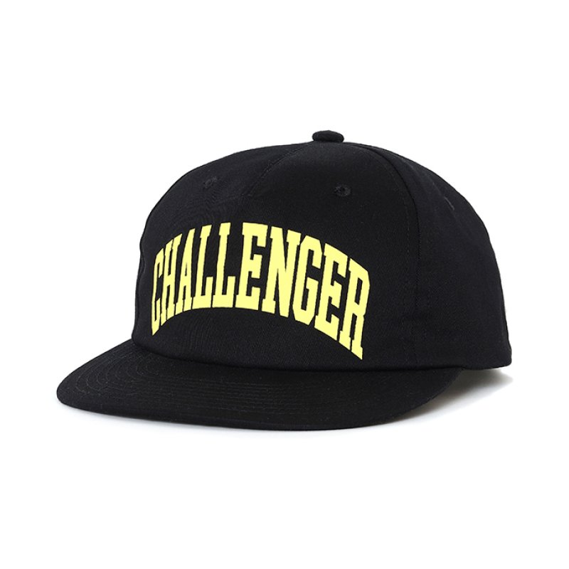 画像1: CHALLENGER/COLLEGE CAP（BLACK）［カレッジキャップ-26秋冬］