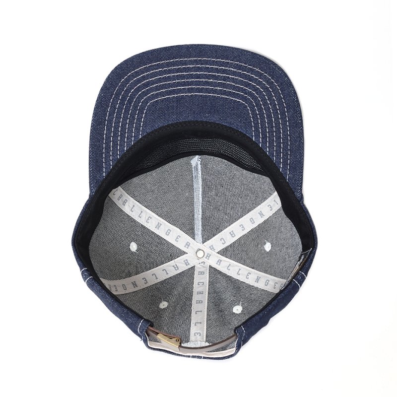 画像3: CHALLENGER/DENIM C PATCH CAP（INDIGO）［デニム"C"パッチキャップ-26秋冬］