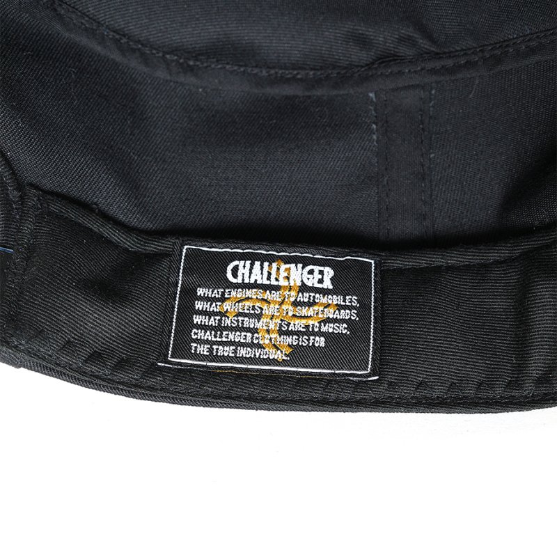 CHALLENGER/WORK CAP（BLACK）［ワークキャップ-26秋冬］ - JONAS