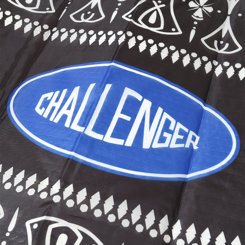 CHALLENGER/BANDANA SUNSHADE（BLACK）［バンダナサンシェード-26秋冬