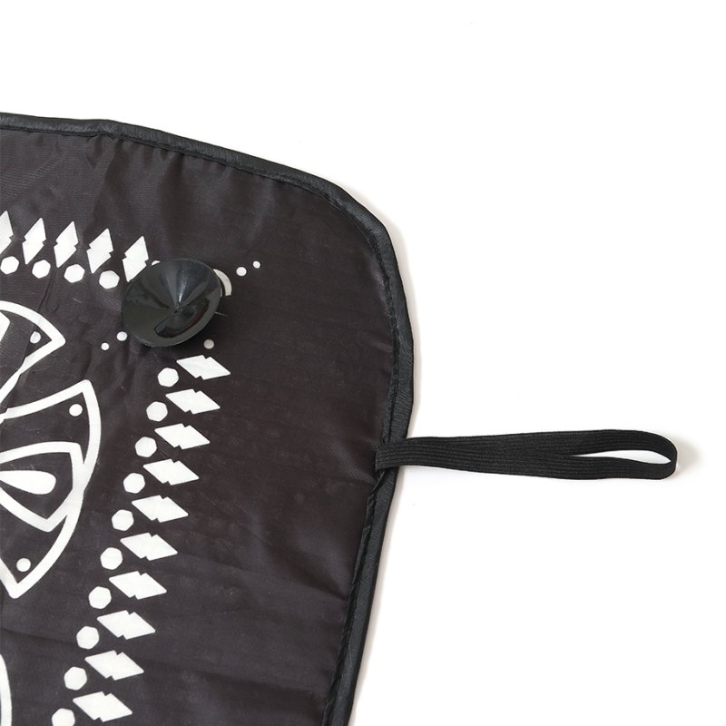 CHALLENGER/BANDANA SUNSHADE（BLACK）［バンダナサンシェード-26秋冬