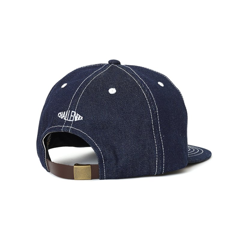 画像2: CHALLENGER/DENIM C PATCH CAP（INDIGO）［デニム"C"パッチキャップ-26秋冬］