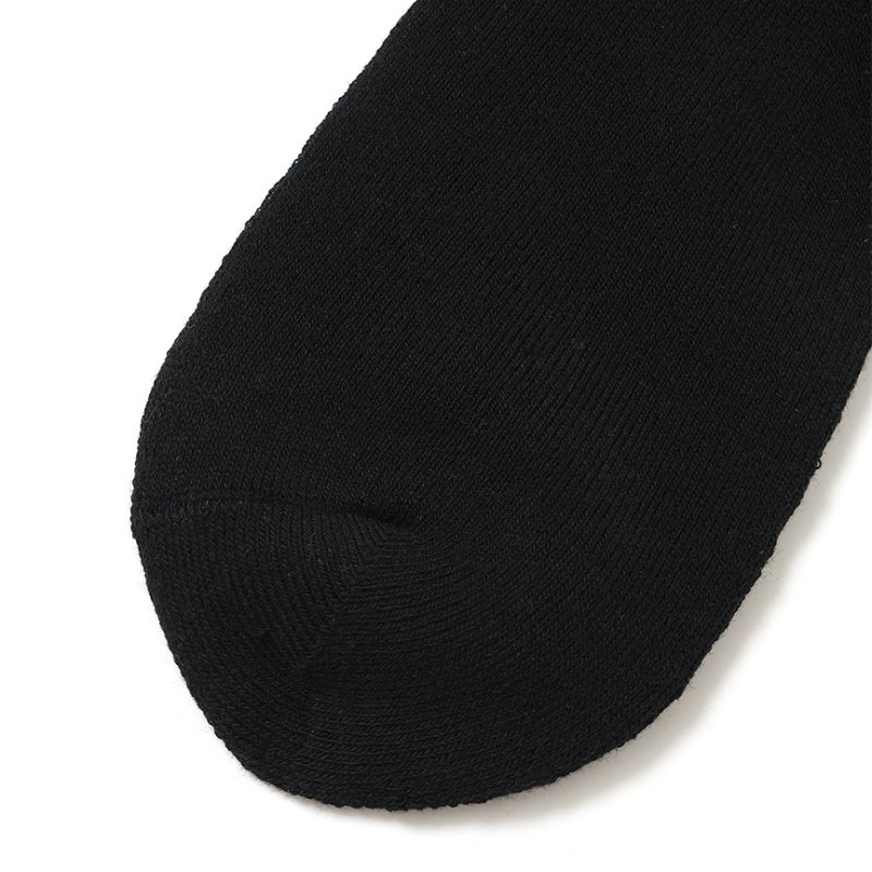 画像3: CHALLENGER/THUNDER SOCKS（BLACK）［サンダーソックス-26秋冬］