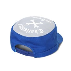 画像2: CHALLENGER/WORK CAP（BLUE/GRAY）［ワークキャップ-26秋冬］ (2)