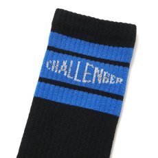 画像2: CHALLENGER/LINE SOCKS（BLACK）［ラインソックス-26秋冬］ (2)
